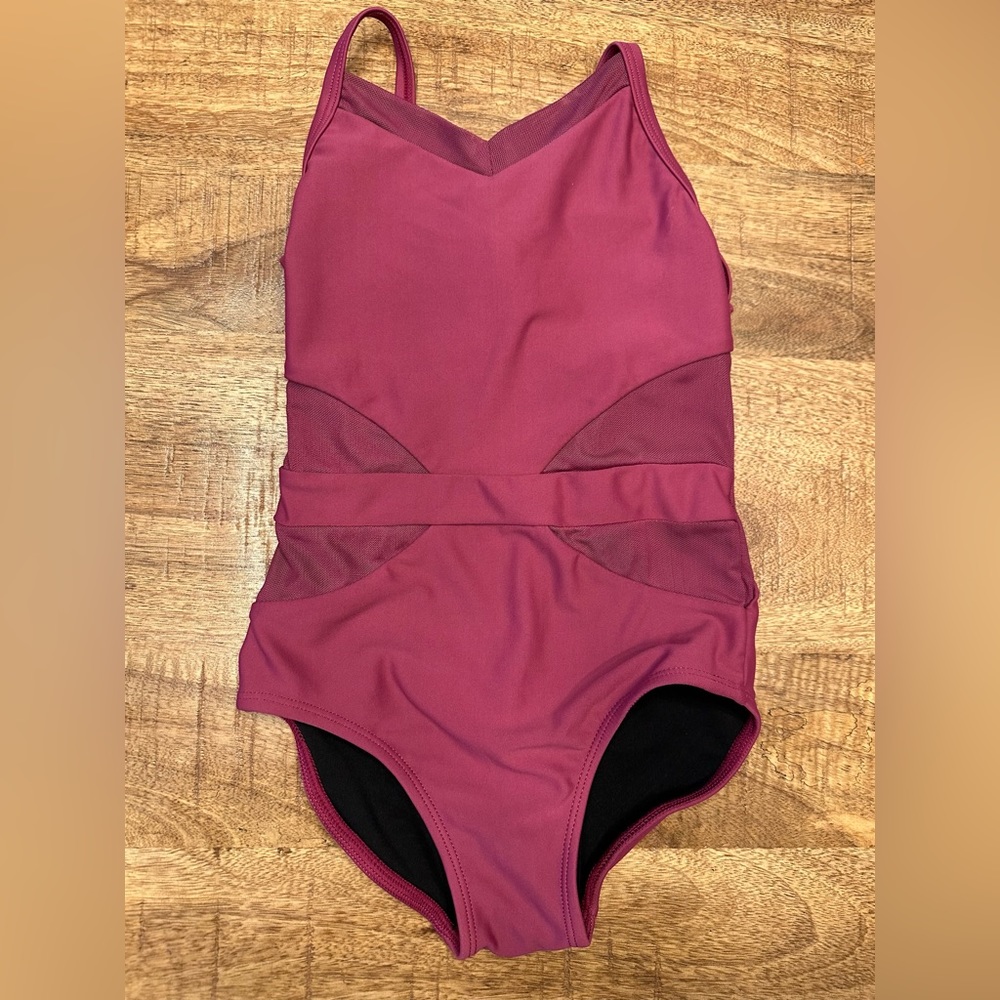OhLala Leotard Child Small Wine